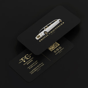 Cartão De Visita Motorista Particular de Luxo Chauffeur Limusine Br