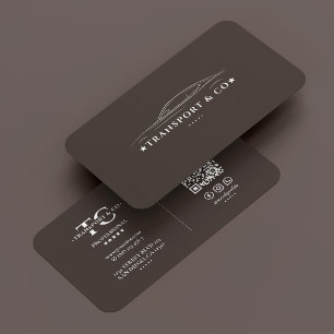 Cartão De Visita Motorista Particular Executivo Chauffeur Espresso