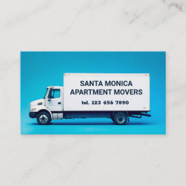 Cartão De Visita Movers de realocação QR