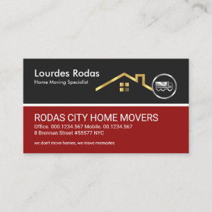 Cartão De Visita Movimento de Caminhão Prateado Dourado