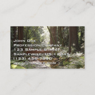 Cartão De Visita Muir Woods Ponte II