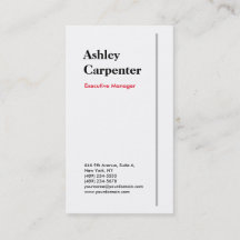 Muito elegante profissional branco vermelho modern