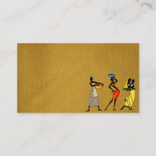 Cartão De Visita Mulheres de África