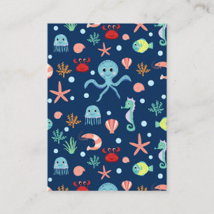 Cartão De Visita Mundo do Mar