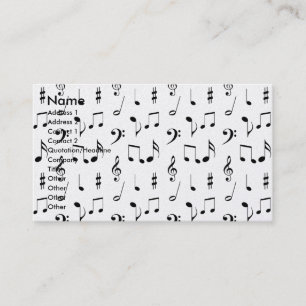 Cartão De Visita Música