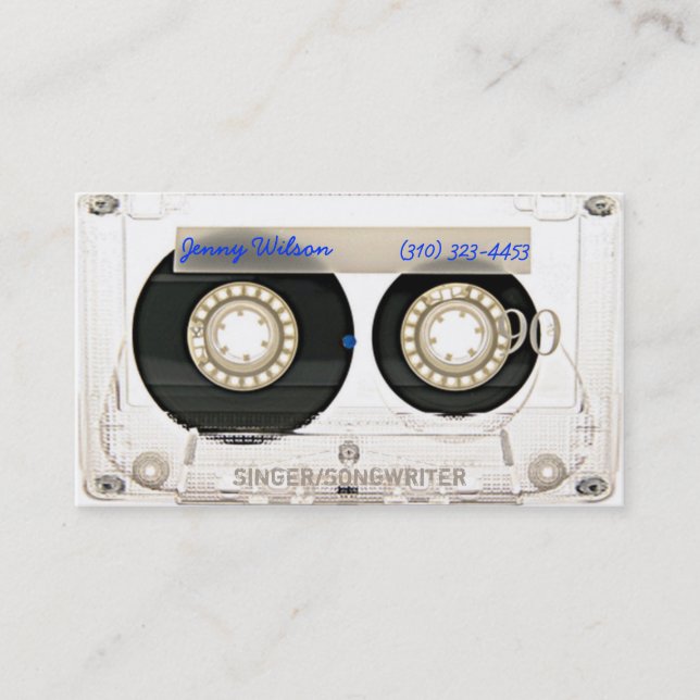 Cartão De Visita Música ii (Frente)