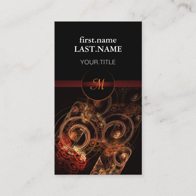 Cartão De Visita Música Legal Elegante Moderna Profissional (Frente)