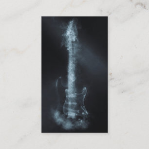 Cartão De Visita Músico Elegante