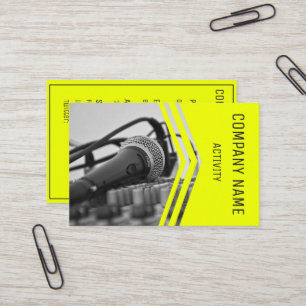 Cartão De Visita Músico/engenheiro sadio/cantor