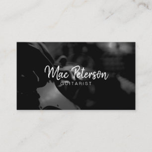 Cartão De Visita Músico Guitarrista Elétrico