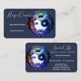 Cartão De Visita Mystical Yin Yang, Holística Espiritual