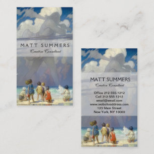 Cartão De Visita N.C. Wyeth O Gigante 1923 Ilustração Vintage