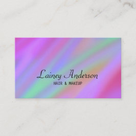 Cartão De Visita Na moda de Trendy luxuoso abstrato cor-de-rosa rox