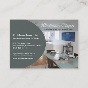 Cartão de visita na moda do perfil de Ovale