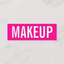 Cartão de visita na moda minimalista do