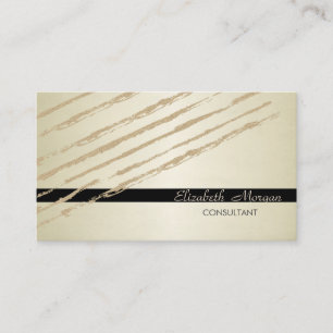 Cartão De Visita Na moda Moderno Elegante,Glitter Stripes