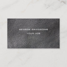 Na moda profissional do olhar de couro preto