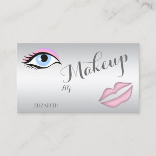 Cartão De Visita Na moda profissional moderno, olhos, Lábios