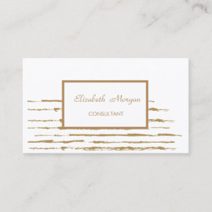 Cartão De Visita Na moda profissional moderno,Strike,White