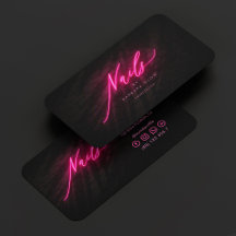 Nail Artist Elegante Manicures Hot Pink Neon