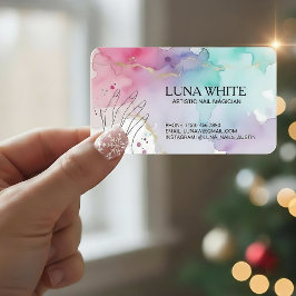 Cartão De Visita 💅🏻 Nail Technician QR