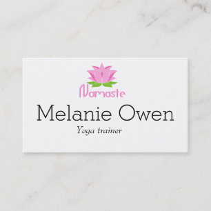 Cartão De Visita Namaste