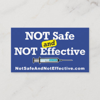 Cartão de visita não seguro e não eficaz