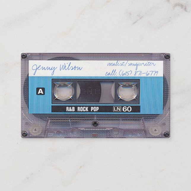 Cartão De Visita Nashville (Frente)