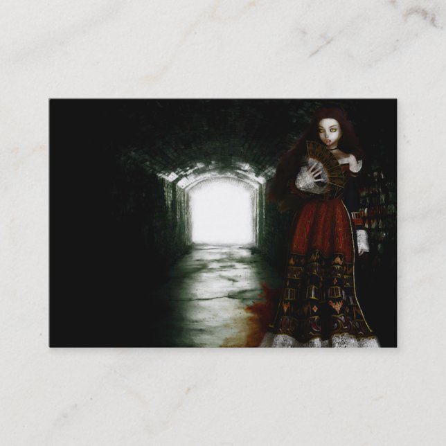 Cartão De Visita Natasha Mini Impressão (Frente)