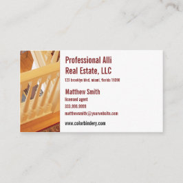 Cartão de visita natural da elegância