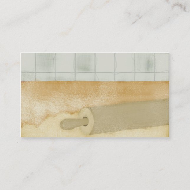 Cartão De Visita negócio do cozinheiro chefe de pastelaria do (Frente)