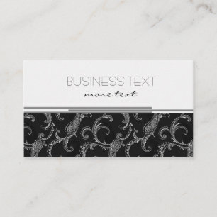 Cartão De Visita negócio elegante
