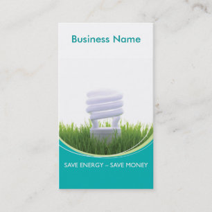Cartão De Visita Negócio verde - energia