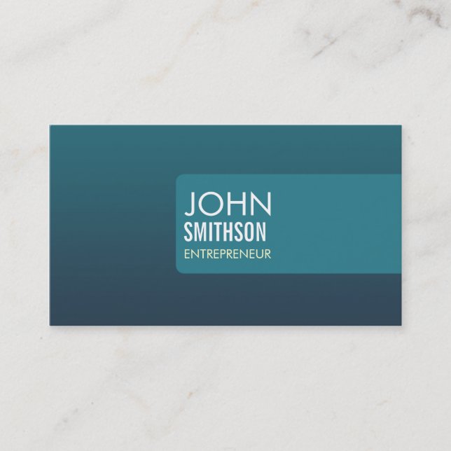 Cartão De Visita Negócios com classe (Frente)