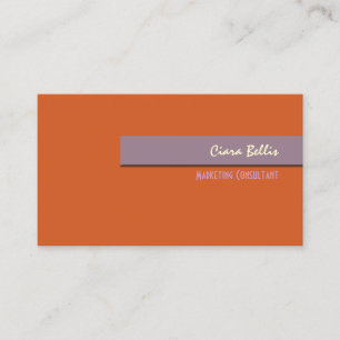 Cartão de visita, negrito {plano de fundo personal