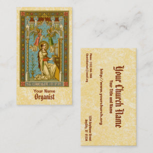 Cartão De Visita NeoGótico St. Cecília de Roma (BNG 02)