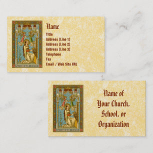 Cartão De Visita NeoGótico St. Cecília de Roma (BNG 02)