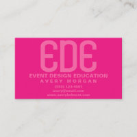 Neon Pink Minimale