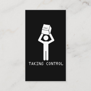 Cartão De Visita Nerd de Ciência da Computação do Programador de