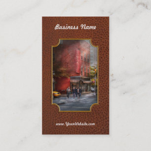 Cartão De Visita New York - loja - as guloseimas velhas