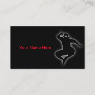 Cartão De Visita Ninja personalizável