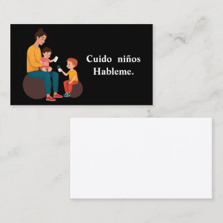 Cartão De Visita Ninos Cuido