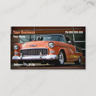 Cartão De Visita Níqueis corais