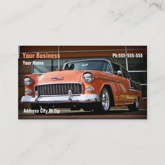 Cartão De Visita Níqueis corais (Frente)