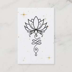 Cartão De Visita *~* Nirvana Cósmica Sagrada Geometria Lotus Busin