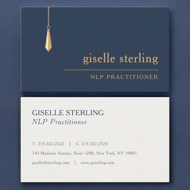 Cartão De Visita NLP Practitioner Professional (Criador carregado)