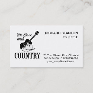 Cartão De Visita No amor com país