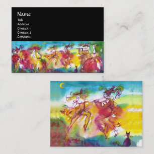 Cartão De Visita NOITE do CARNAVAL/mascarada Venetian, música de