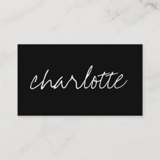 Cartão De Visita Nome feito sob encomenda