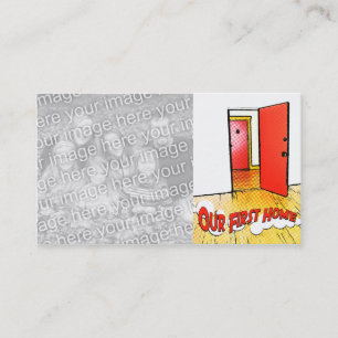 Cartão De Visita nossa primeira porta cómica home